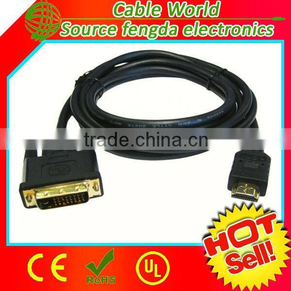 OEM vga/dvi cable assembly hdb 15-pin plug vga cable