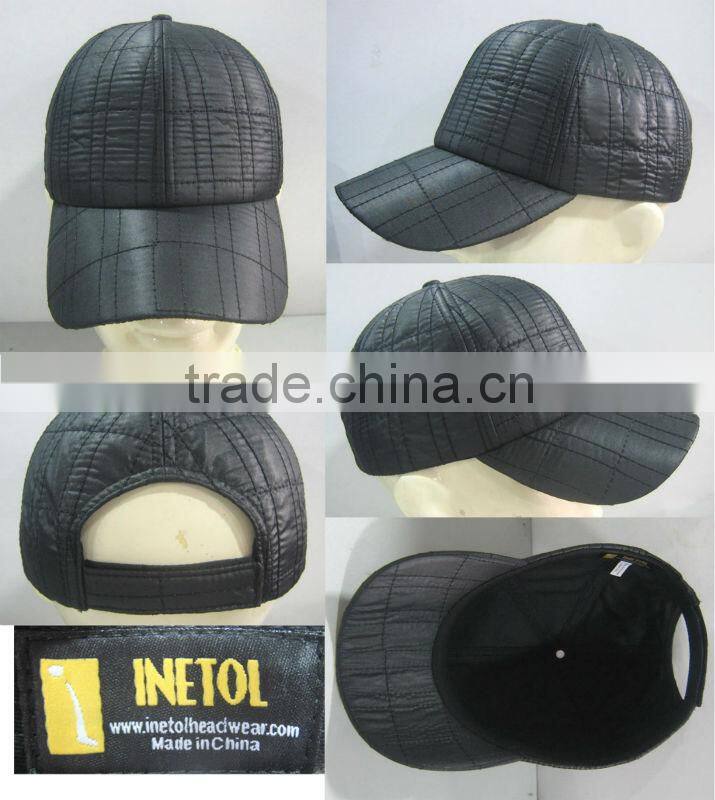 Popular velcro waterproof winter baseball cap