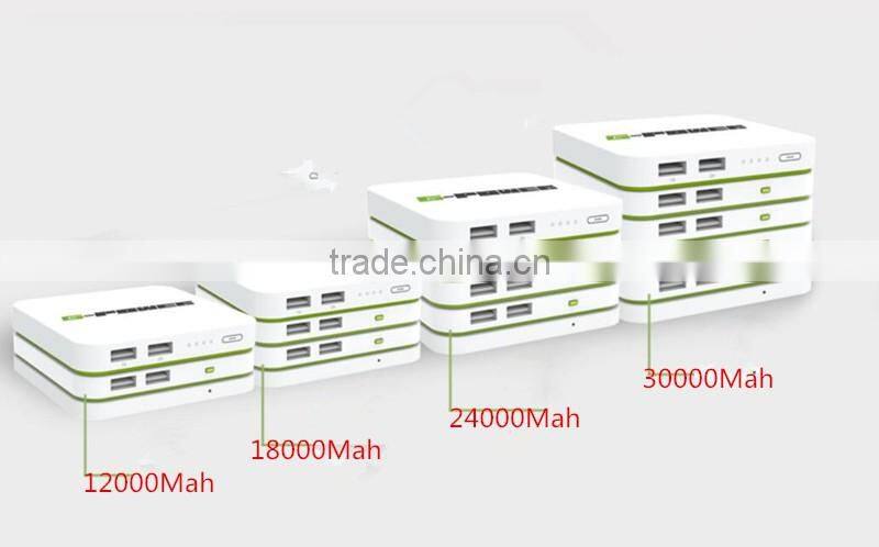 hot new products 2016 restaurant cell phone charging station menu holder power bank 20000mAh