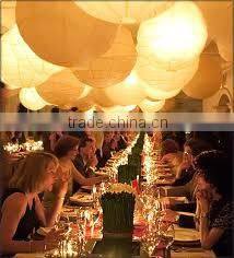 Chinese make candle LED paper lantern light