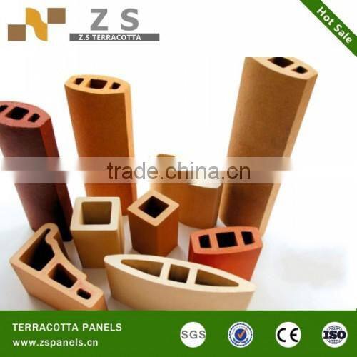 Terracotta sunscreen louver Ceramic Sticks