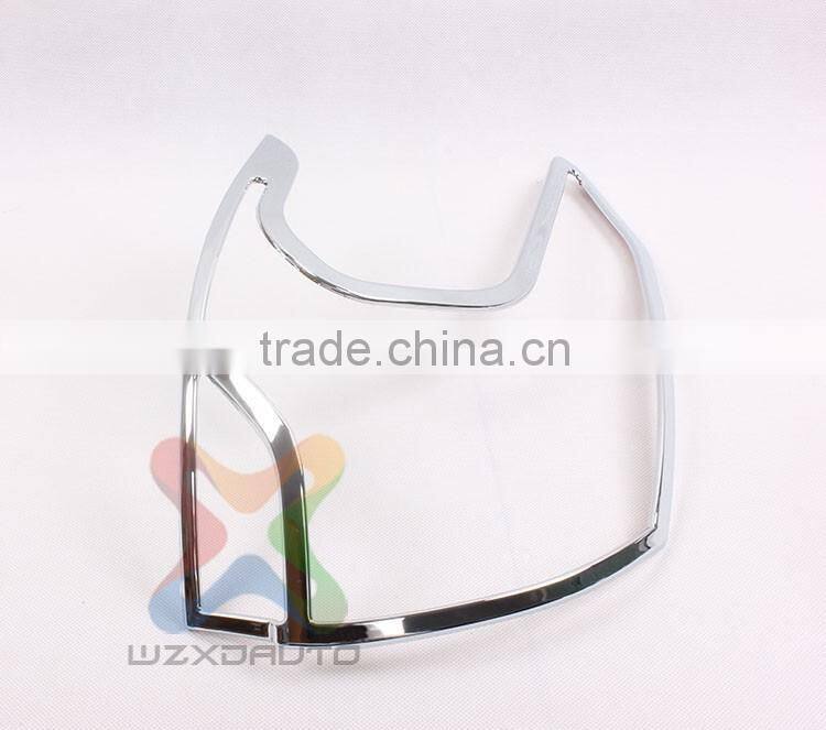 SET CHROME REAR TAIL LIGHT LAMP COVER TAIL LAMP COVER FOR PEUGEOT PG 2008