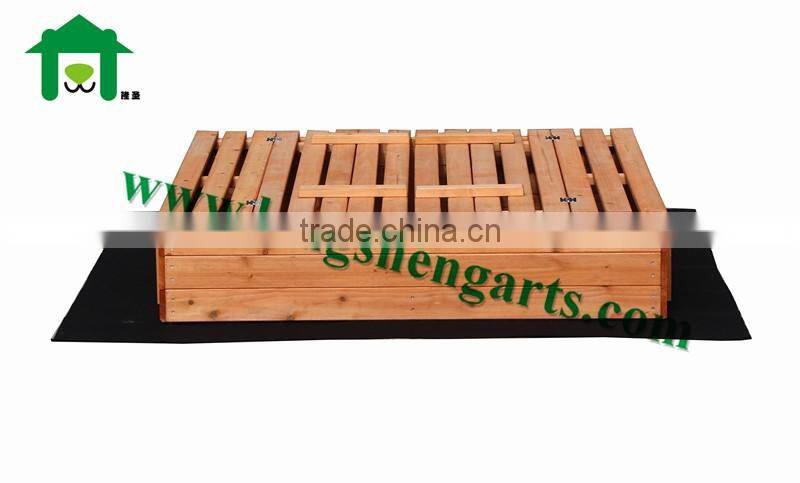Wooden sandbox