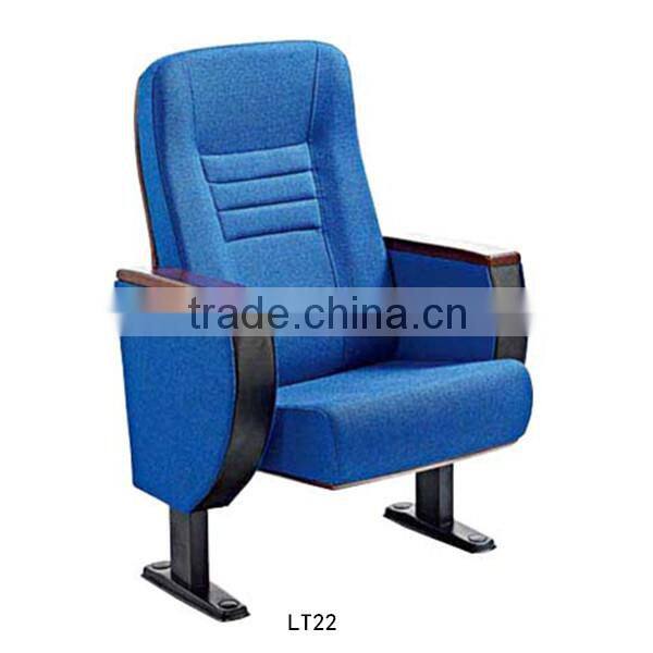 Folding theater chairs auditorium seating conference chairs with tablet LT19