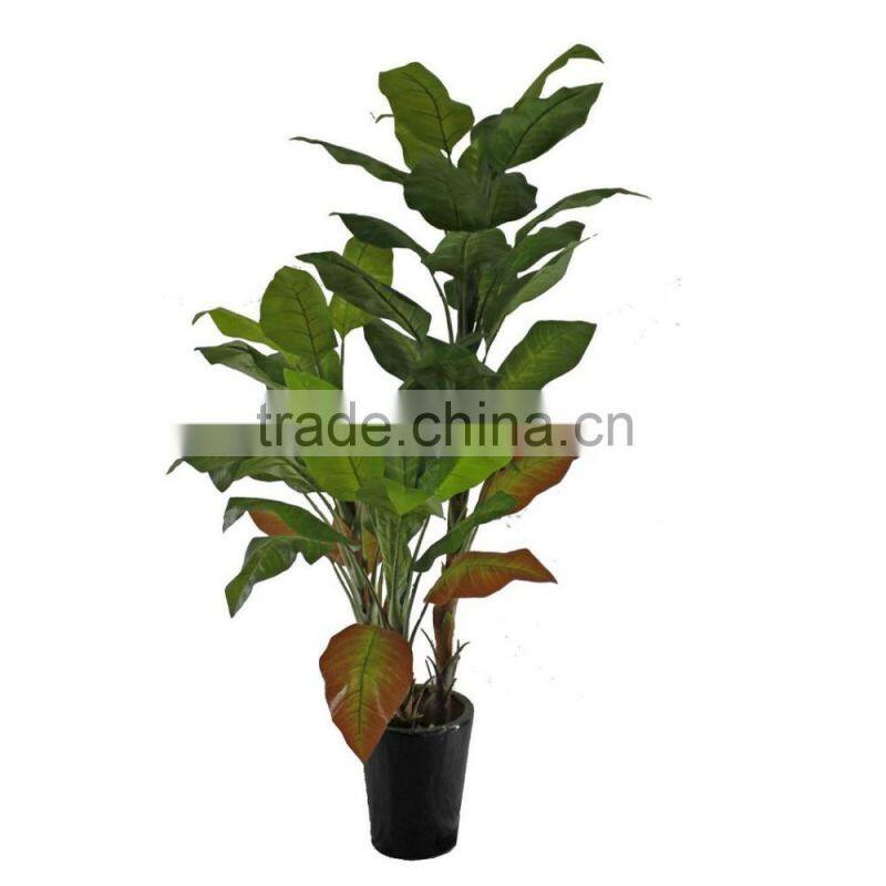 decorative artificial plastic banana tree