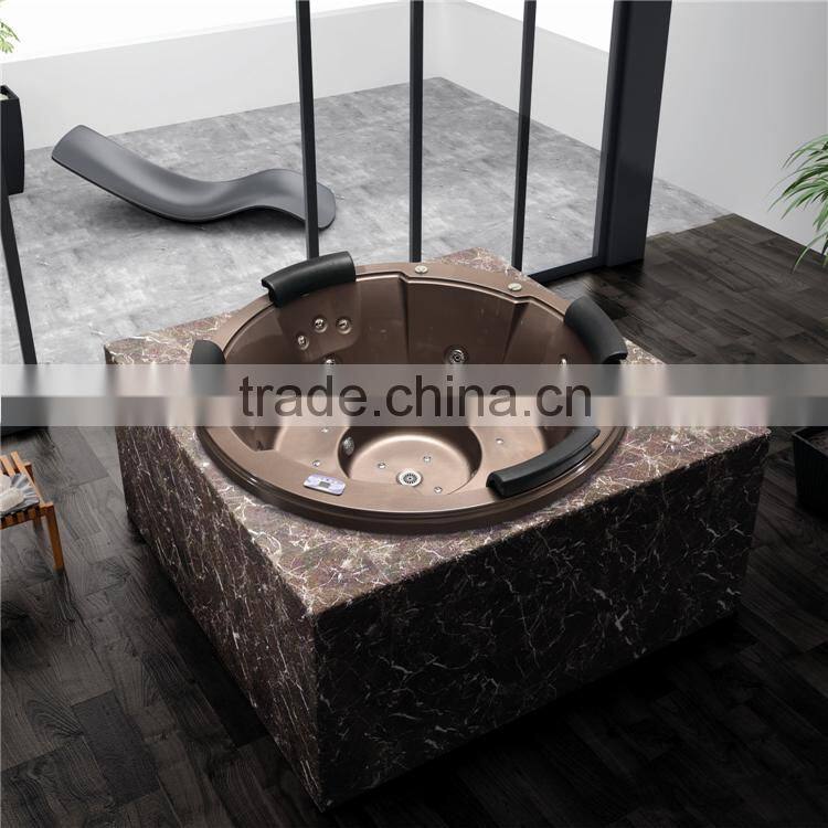 Round Hot Tub,Spa Hot Tub,Massage Spa Hot Tub for 4 adults