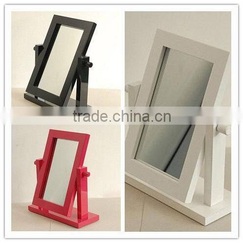 2014 famliy standing framed desk small cosmetic mirror