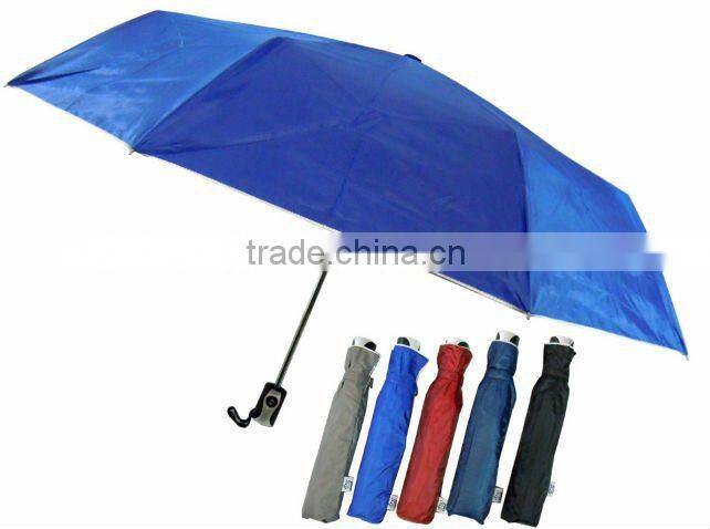 21"*8k 170T polyester 3-folded umbrella/super mini manual open