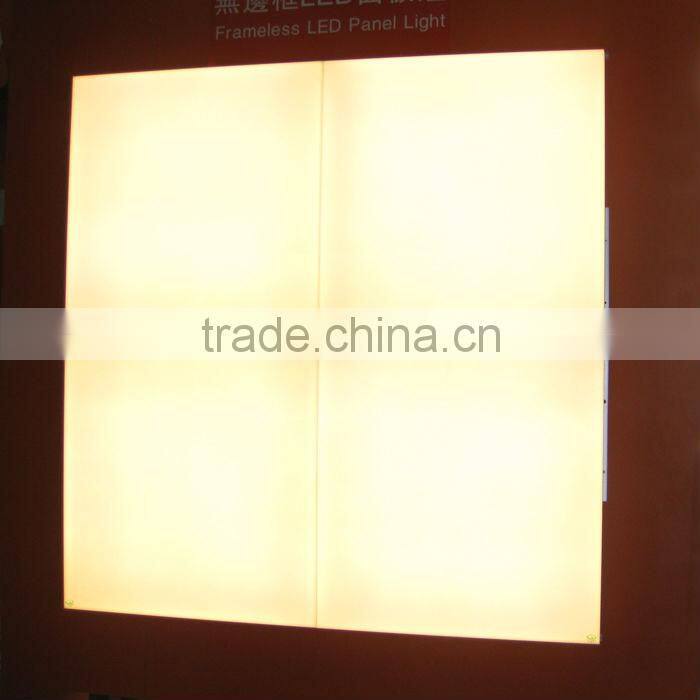 600 600 led panel light frameless led light panel backlite office advertising lighting