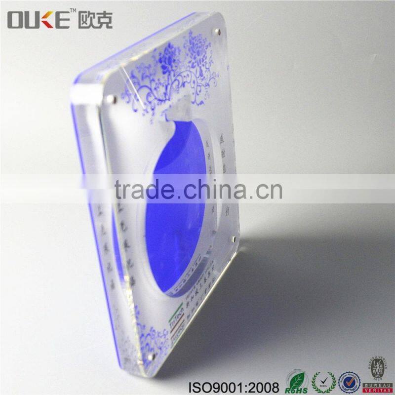 high quality customized new design acrylic photo frame