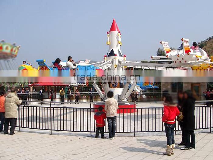 Amusement Park Equipment Double Wave Mini Flying Car For Sale Kiddy Rides