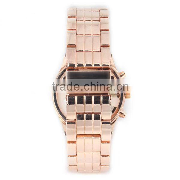 Epozz branded quartz fashion mens watches mature business style watch