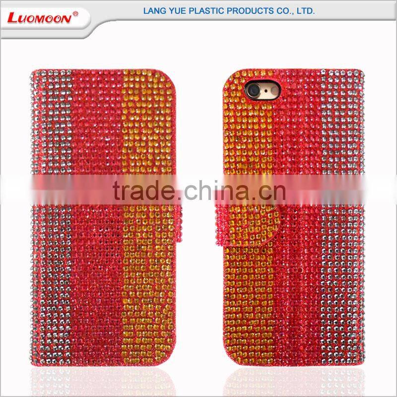 New full diamond PU fancy case for moto g 3rd gen, for moto x 2nd gen, for moto x