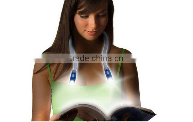 Hands Free HUG light Flexible Reading Book Neck Light LED reading light