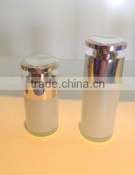 2013 new airless bottle containers for cosmetic packaging
