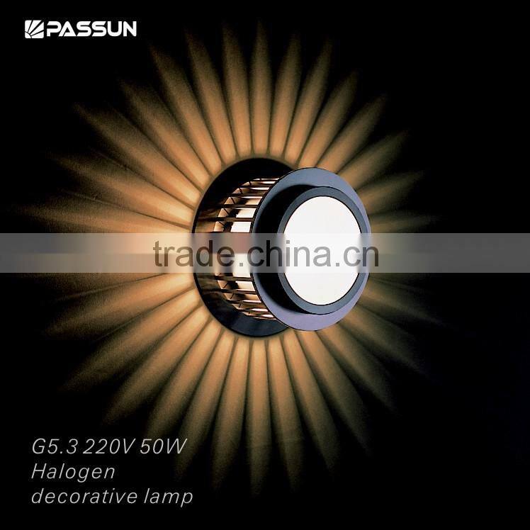 aluminium silver halogen decorative light 50w