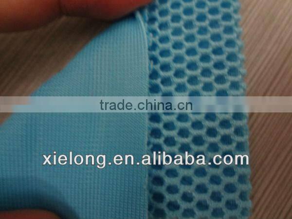 3d air fine ployester hexagonal mesh fabric
