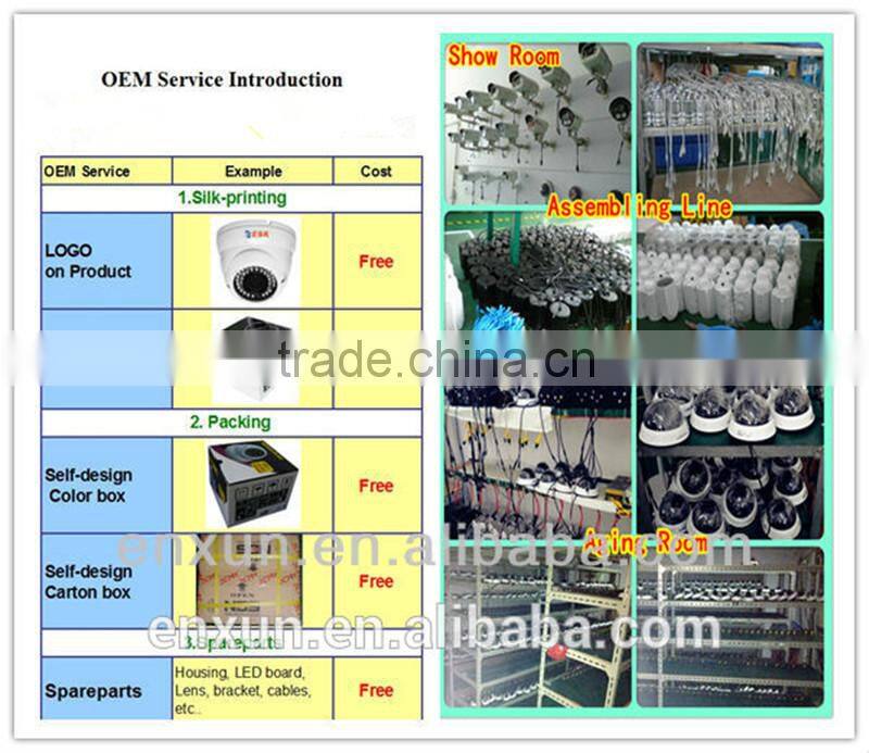 Economic 4ch AHD DYI DVR kit, 7inch LCD monitor metal bullet and plastic dome supplier