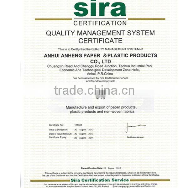 Chinese Disposable check rolls for Medical use from China/pe+paper product