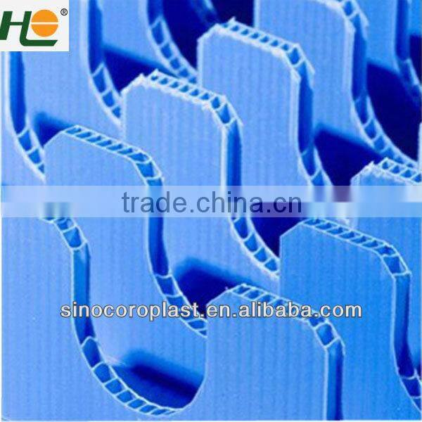 corona treated anti-static plastic divider sheet