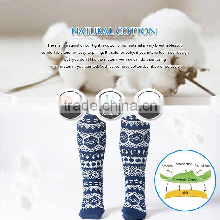 Geometry pattern dark blue girls sexy tight jeans