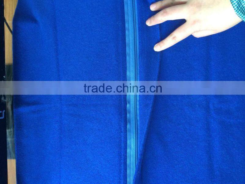 16JW671 70%wool 30%cashmere blend home texitle cushion cover with zipper closure