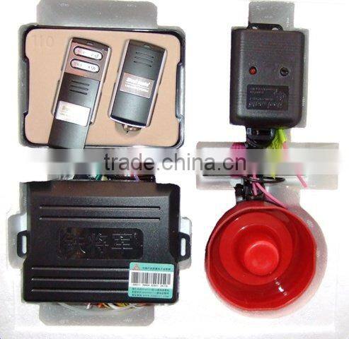 Upgrade remote one way car alarm security system (6818) with voice warning