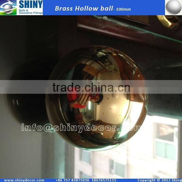 Brass hollow ball