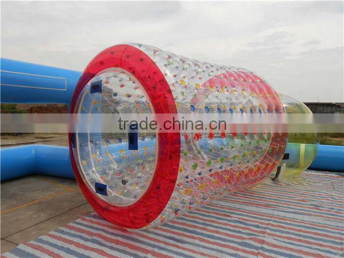 2014 POP inflatable water roller for water play equipments