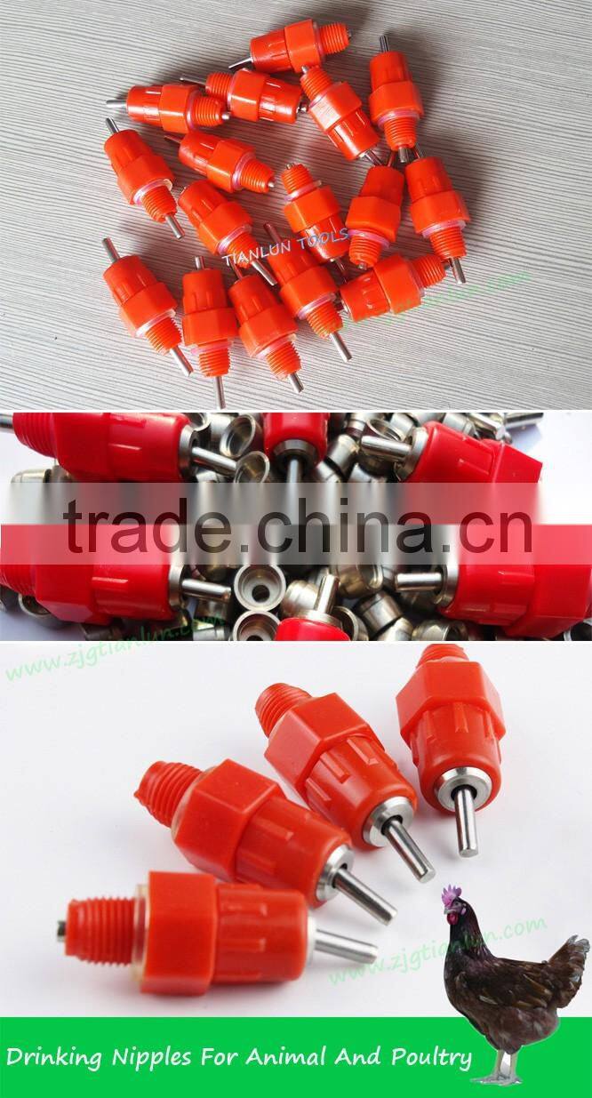 Hot Sale!Factory supply drinking nipples for animal and Poultry,Poultry Chicken Waterer Nipple Drinker,chicken drinking system
