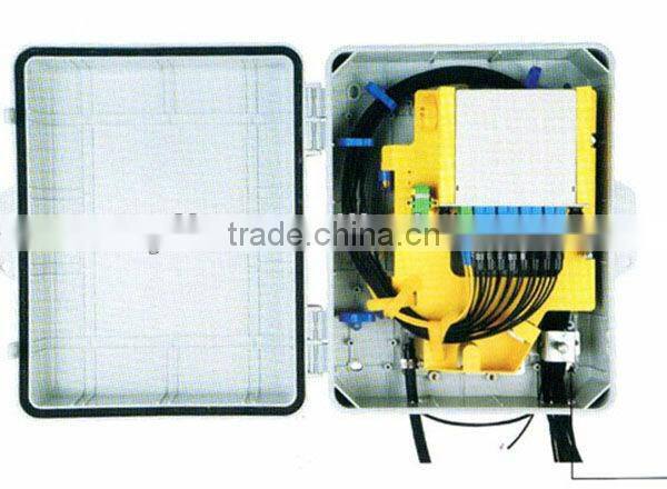 FTTH 16 core PC Alloy wall mounted Fiber distribution boxes