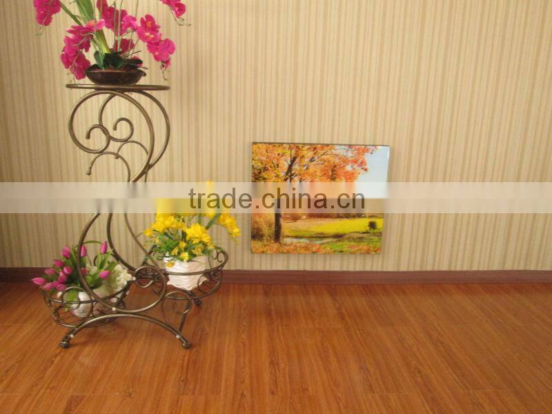 three tier flower shelf rack