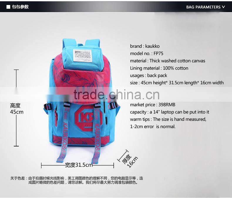 Canvas Backpacks Men Women Backpacks Bags for School Teenager Travel Laptop Backpacks Custom Cotton Backpacks