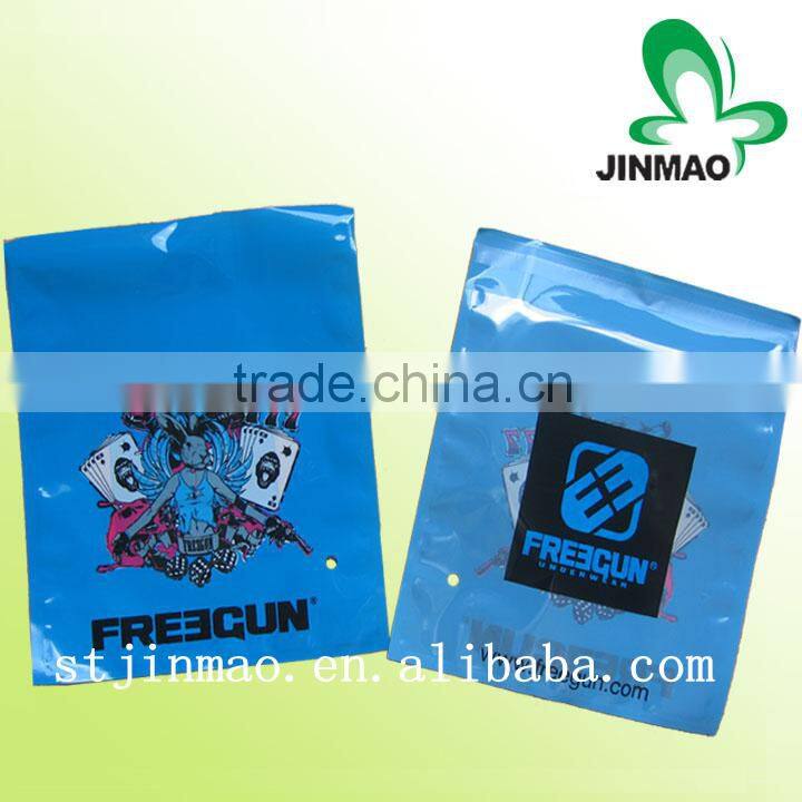 OEM China factory price waterproof material zipper bag for hat or clothing