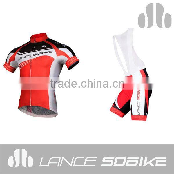 Custom lance design your own cycling cycling bib shorts cycling jersey sets