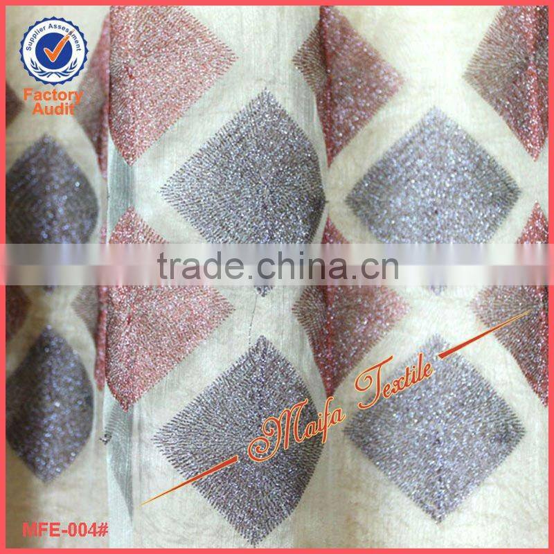 On Sale!2 Layers!Embroidered High Quality Readymade Sheer Curtain