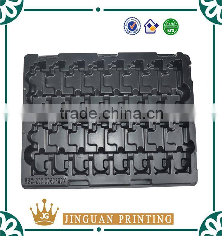 hot sale 2016 PS material package thermo trays kiwi esd blister tray