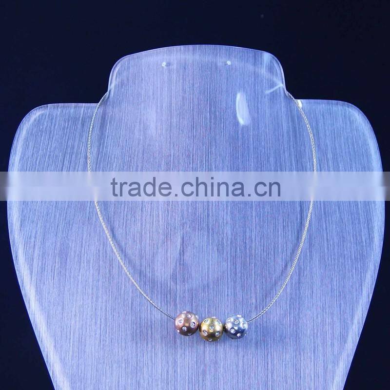 Factory Wholesale Gold Plated Jewelry Necklace Doll Pendant Necklace