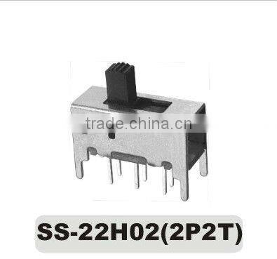 6 pin power slide switch SS-22H02(2P2T)