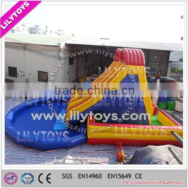 Unique 0.6-0.9mm tarpaulin pvc used water park slides made in professional China supplier