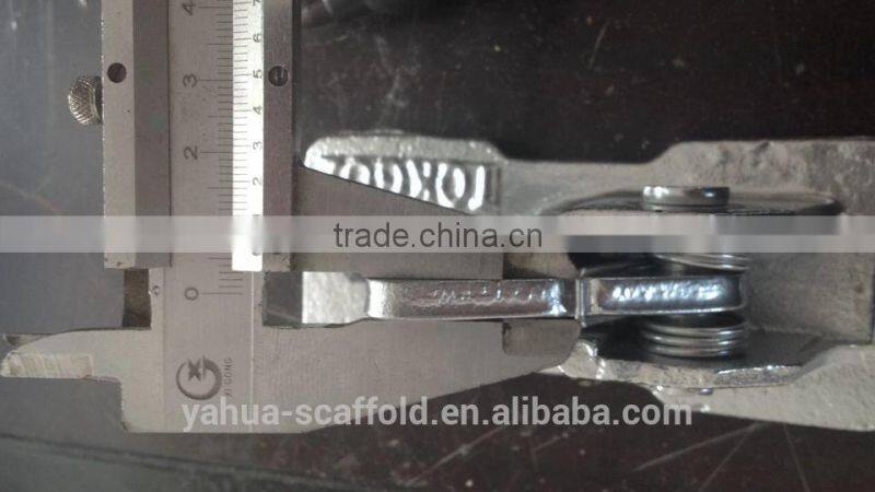 Casting Rapid Clamps for Formwork Scaffolding