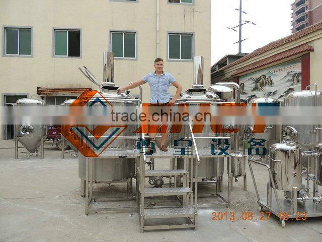 complete beer equipment/brewery system with CE certificate