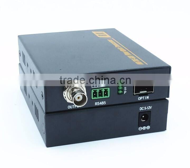 hd/ sd/ 3g sdi to fiber optical converter 1080p with RS485 10km