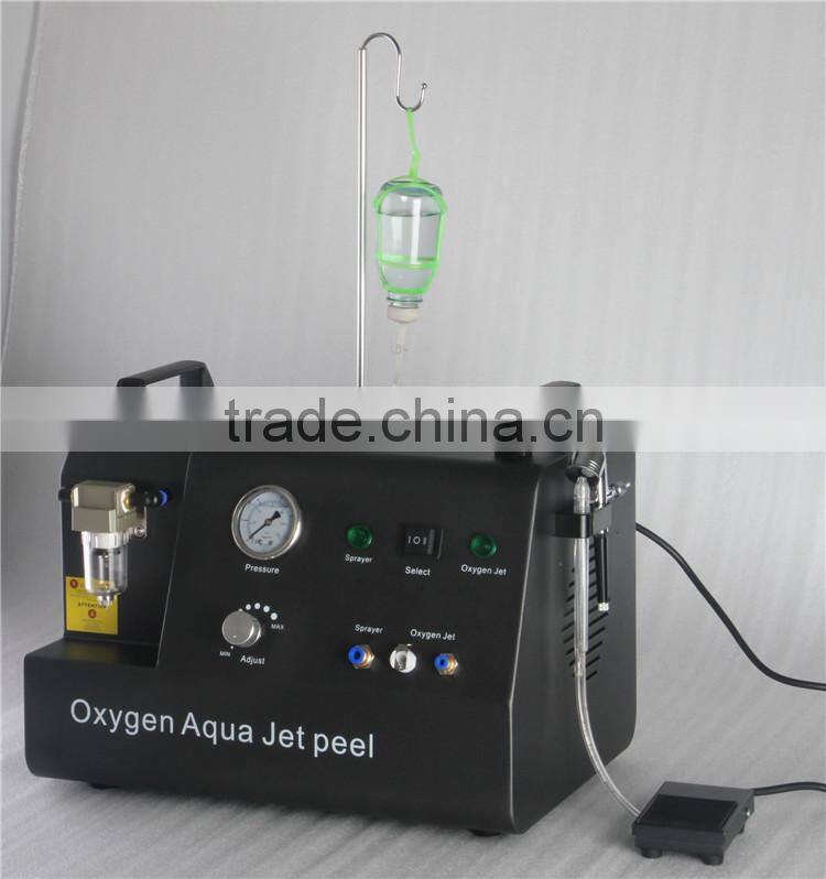 OEM ODM best multifunctional Portable jet peel oxygen facial machine for skin rejuvenation