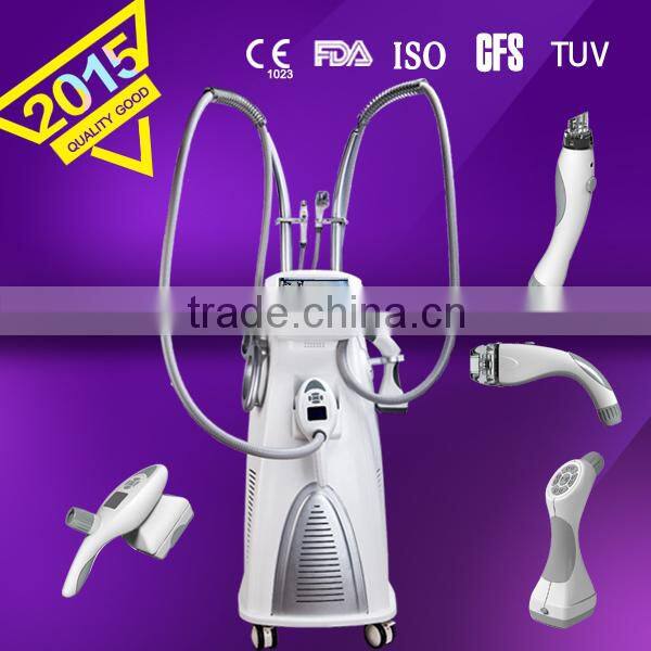 Vacuum+ Mechanical roller + RF+LED+IP machine radio frequency system remove wrinkles