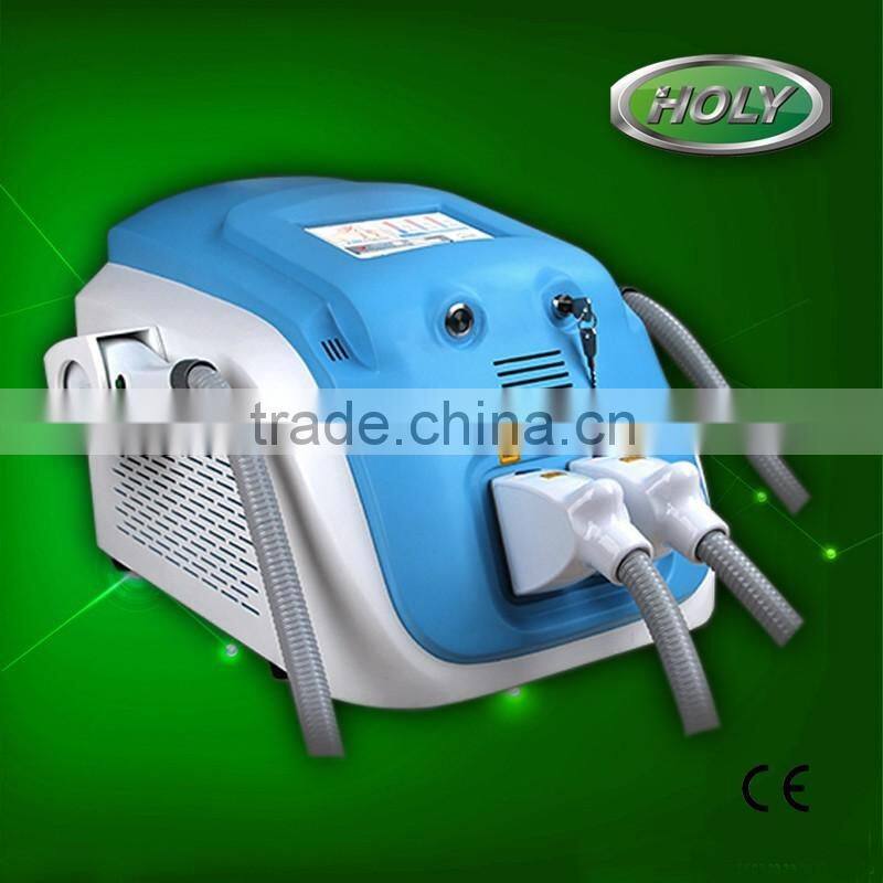 Hottest portable SR & HR ipl-beauty equipment e-light +ipl+shr hair removal & skin elight ipl rf depilation