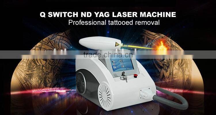 1064 nm 532nm 1032nm 1200W q-switch nd:yag laser / laser machine prices eyebrow washing laser laser tattoo removal