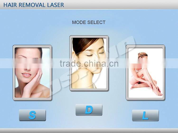 IPL keyword / shr hair removal mini machine / e-light and rf wrink remover machine