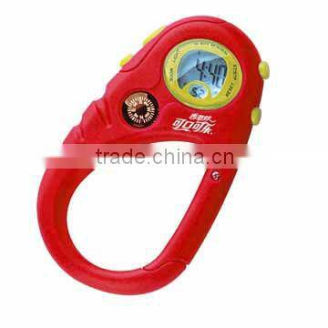 promotional digital keychain stopwatch & alarm with clip