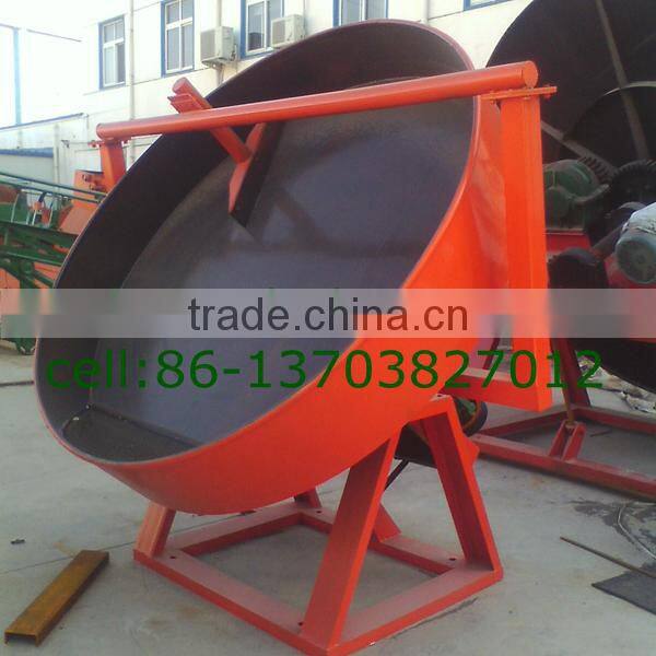 Pan chicken manure granulator/Disk organic fertilizer making machine/disk granulator for compound fertilizer/0086-13703827012